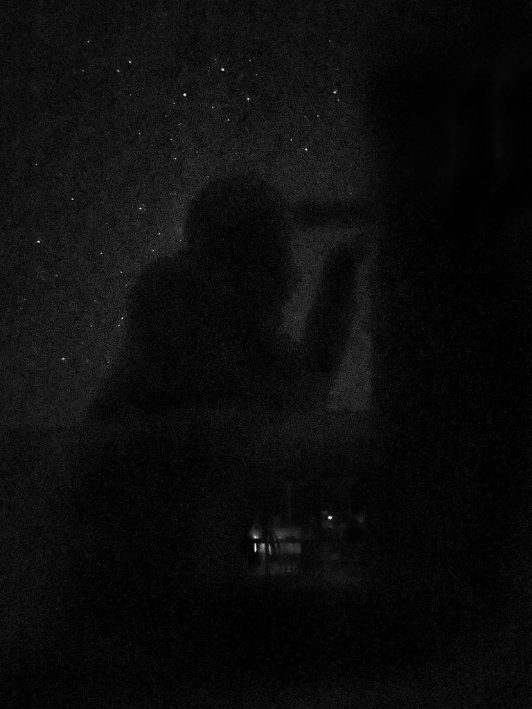 Silhouetted Against A Southern Cross