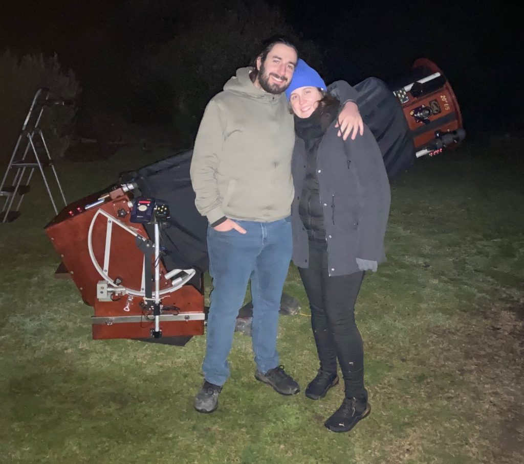 James And Laura See Saturn and Jupiter - Up Close!