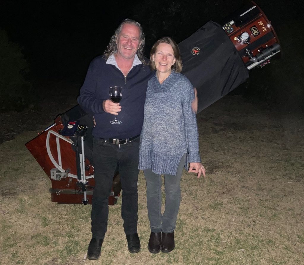 David And Catherine Do A Clean Sweep Of The Universe!