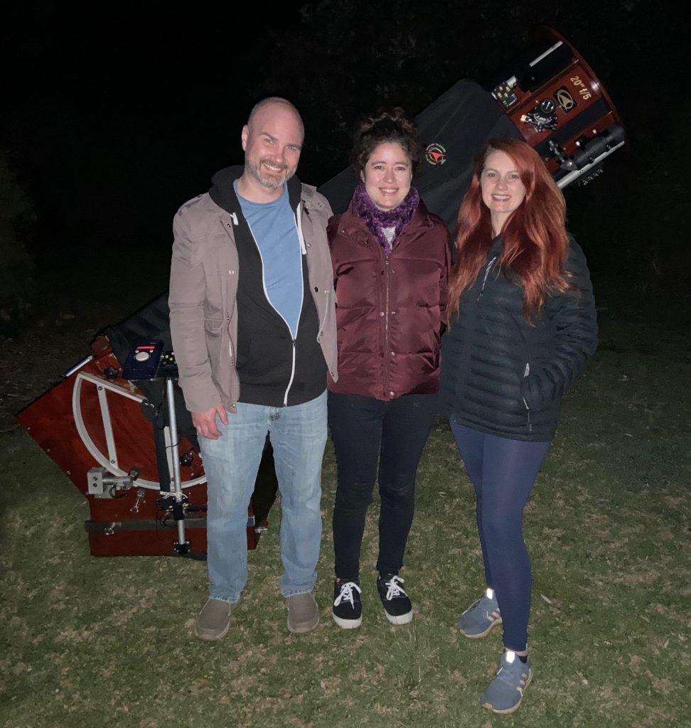 Canadian Guest Sees Some Southern Sky Belles