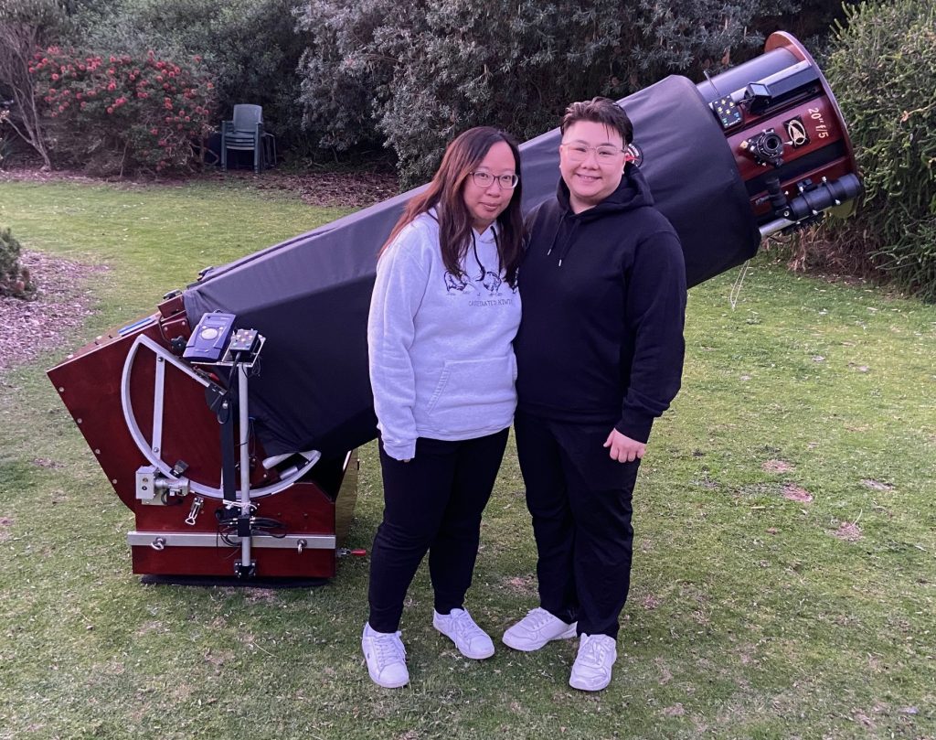 Nancy And Amy Just Love Those Galaxies!