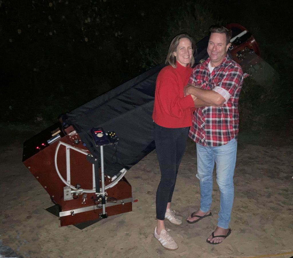 Kasey And Andrew Are Inspired By Seeing The Night Sky