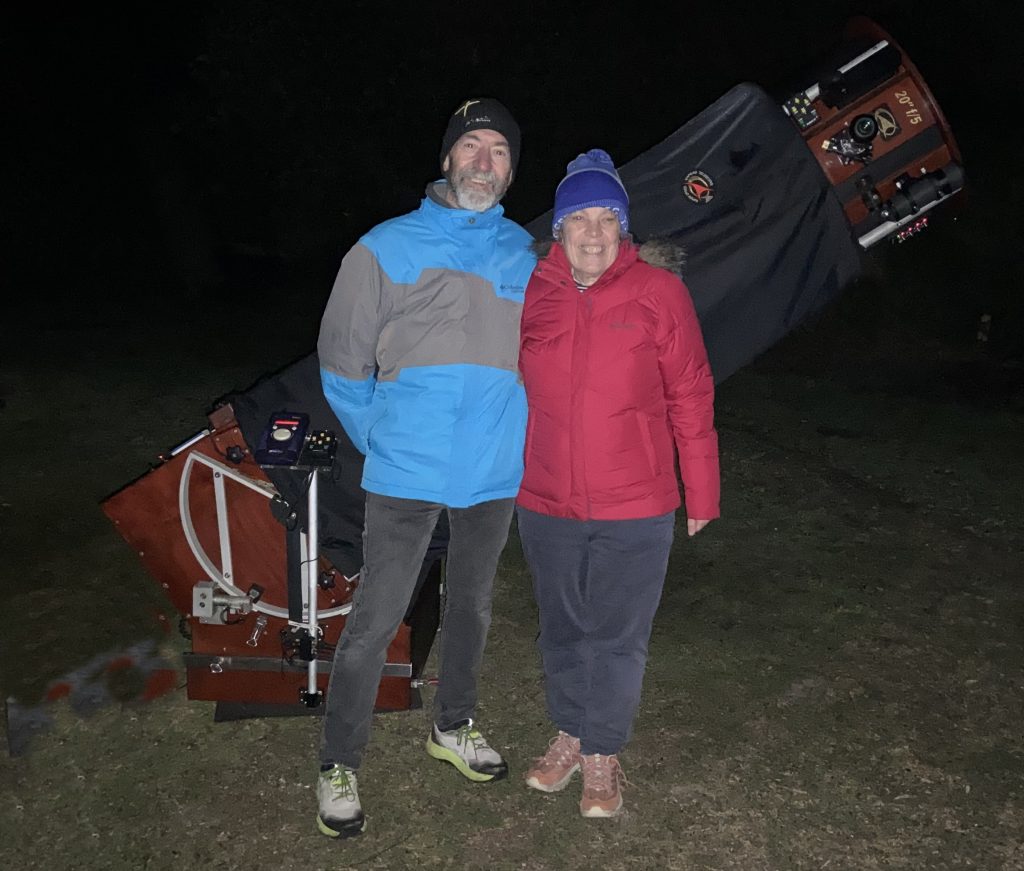 Murray And Judy Enjoy Perfect Night Sky Conditions