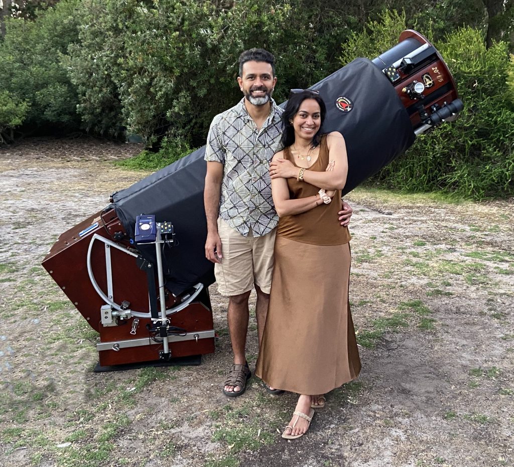 Prashant And Nithya Enjoy Their Connection With The Stars